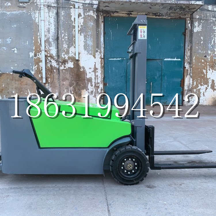吐鲁番市小型电动叉车1吨2吨步行站驾式电瓶堆高充电装卸车液压升降车铲车